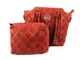 Juego de 2 Carteras WK Troqueladas